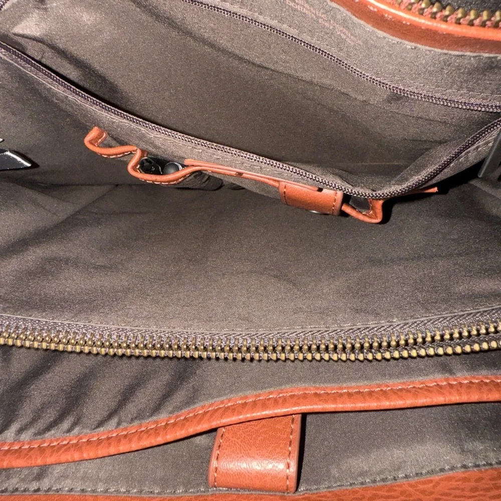 Matt & Nat Terracotta Tote Bag - Picture 2 of 5